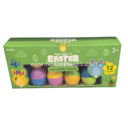 Easter Egg Shape Stamps